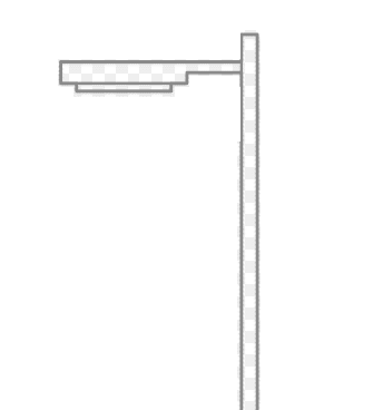 Luz de área LED