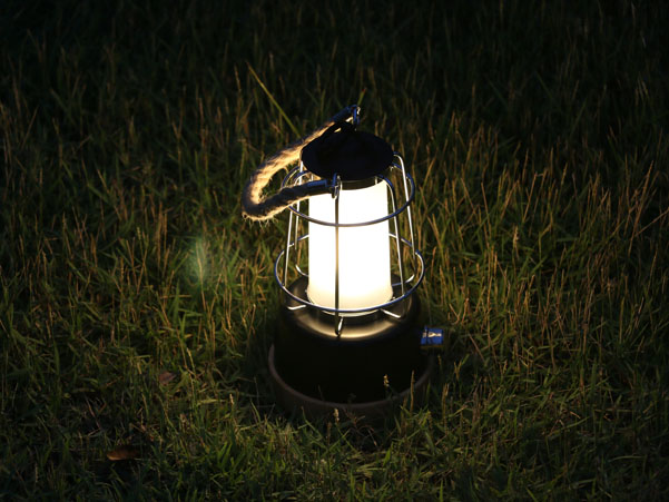 Linternas LED de bambú de oemlightparts para camping y decoración del hogar